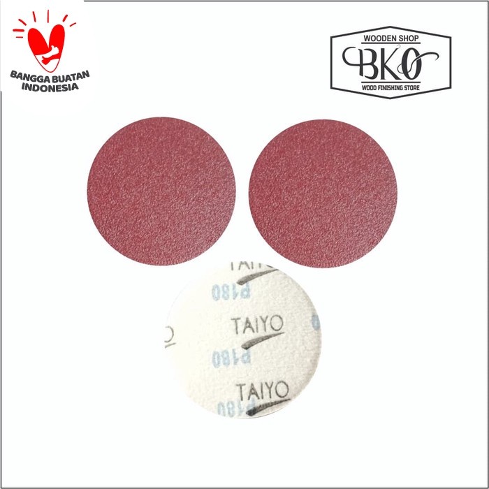 amplas velcro 4inch amplas gerinda bulat 80 180 240 400