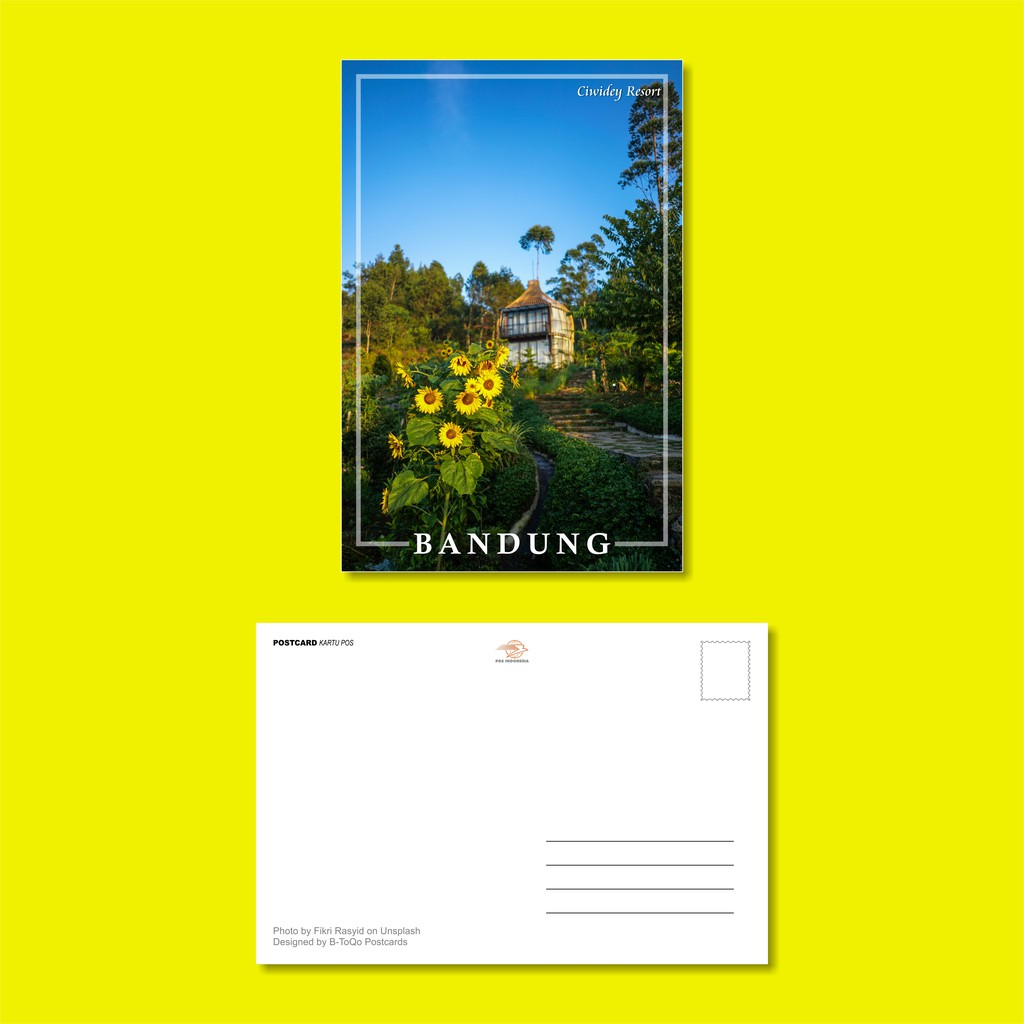 

Kartu Pos/Postcard Resort Ciwidey