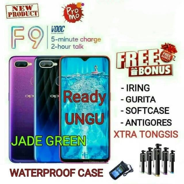 Oppo F9 RAM 4/64 GB GARANSI RESMI OPPO