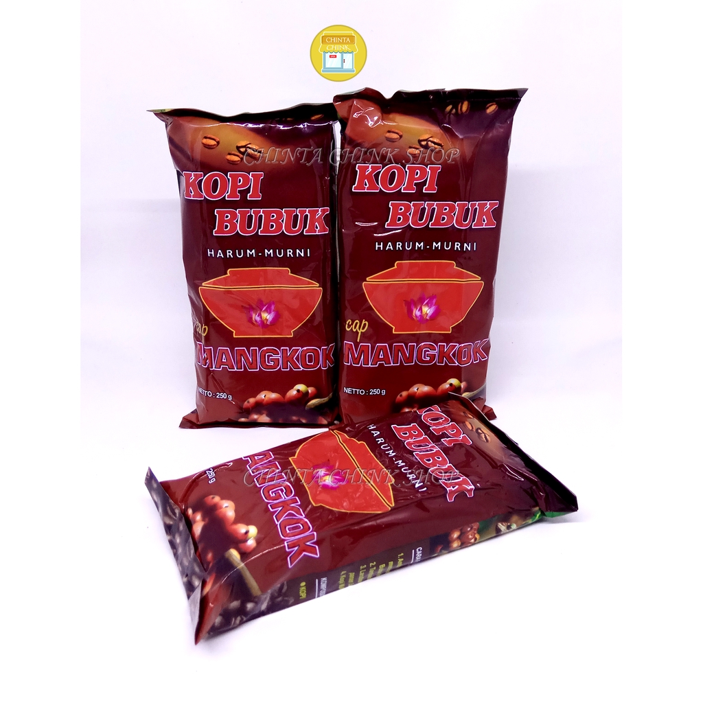 

Kopi Bubuk Cap Mangkok Harum Murni Asli Lampung Kemasan 250g