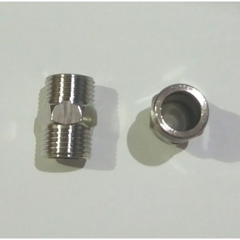 Double nepel stainless dobel nepel