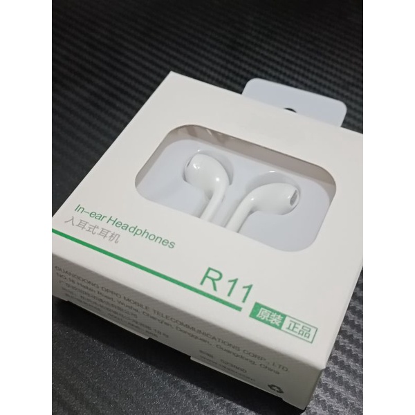 HEADSET / HANDSFREE R11 + MIC JACK 3.5MM