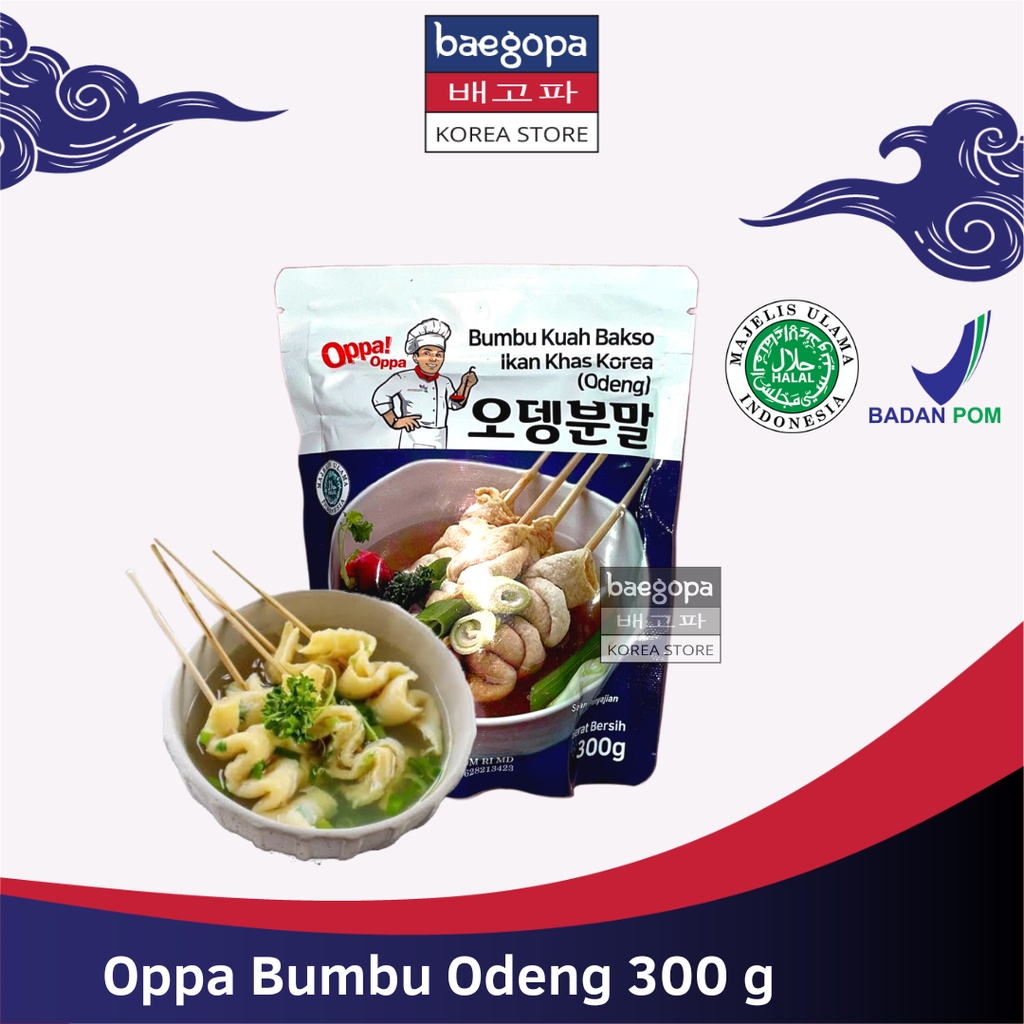 

OPPA Bumbu kuah Odeng Bubuk 300g | Khas Korea...
