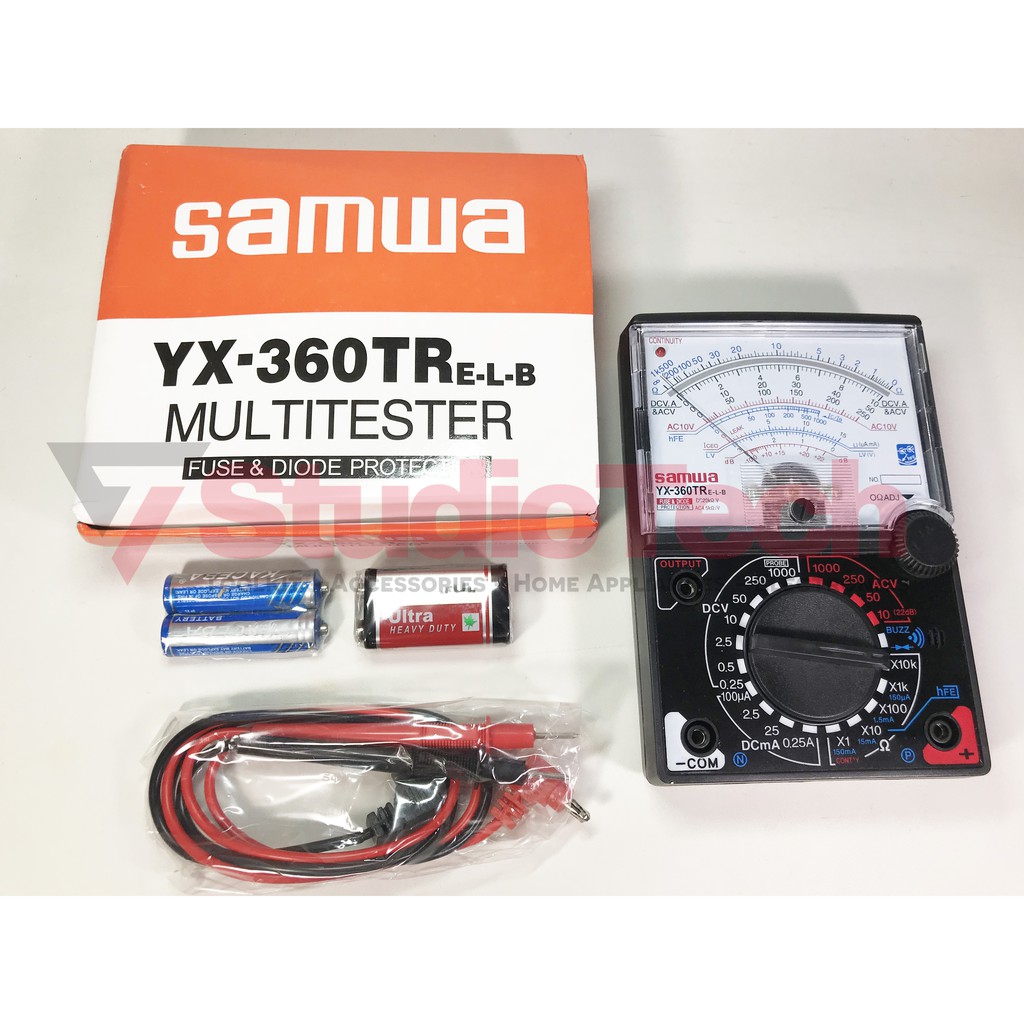 MULTITESTER AVOMETER ANALOG SAMWA YX 360 TR ELB