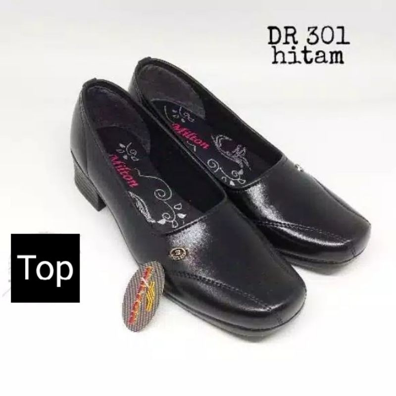 COD-Pantofel Wanita Formal Milton Hak 3 cm