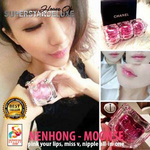 Terlaris  NENHONG Moonse Original   Pemerah Bibir Limited