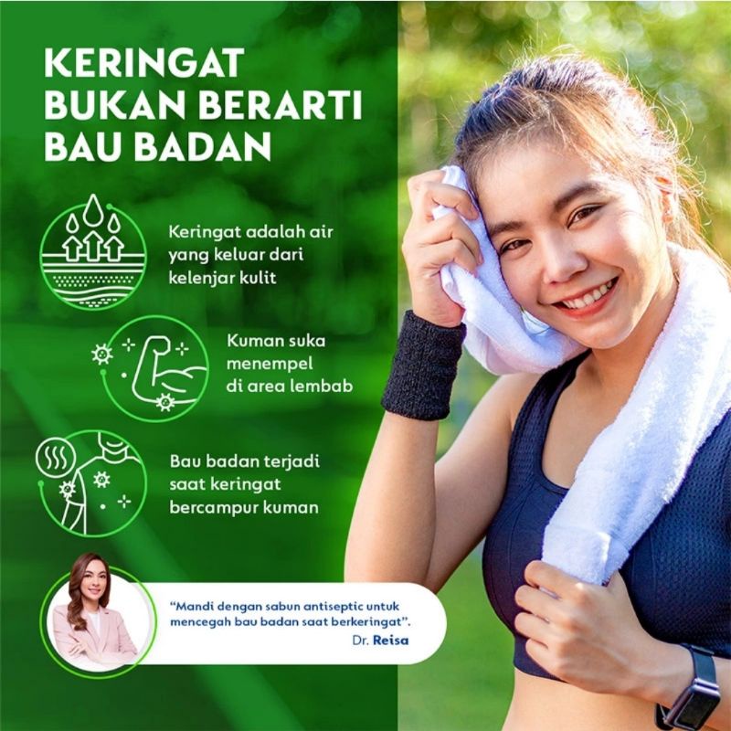 DETTOL Sabun Mandi Cair Anti Bakteri Original Pouch 410gr