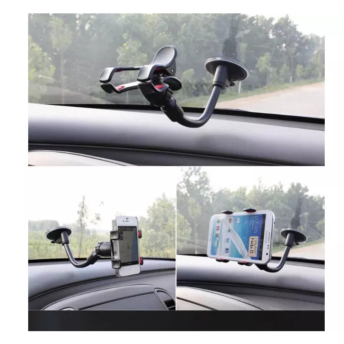 HOLDER JEPIT HP UNIVERSAL DI KACA MOBIL CAR HOLDER PHONE HOLDER JEPIT MOBIL