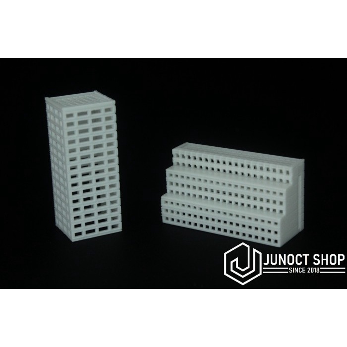 Miniatur Maket Bangunan Gedung Putih 1:1000 Plastik Type03