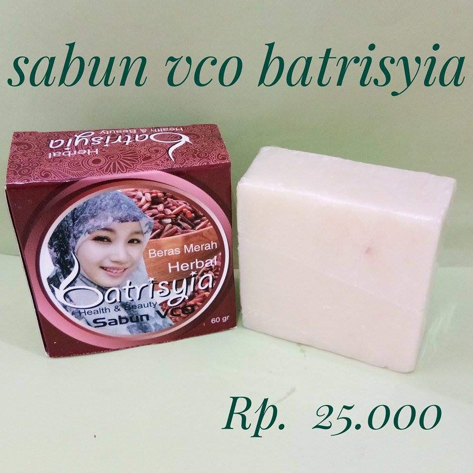 Batrisyia Herbal Sabun Vco Beras Merah Shopee Indonesia