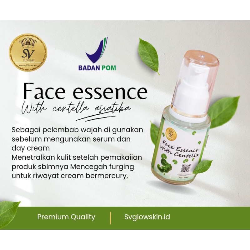 Face Essence sv glowskin || Serum sv glowskin untuk muka merah