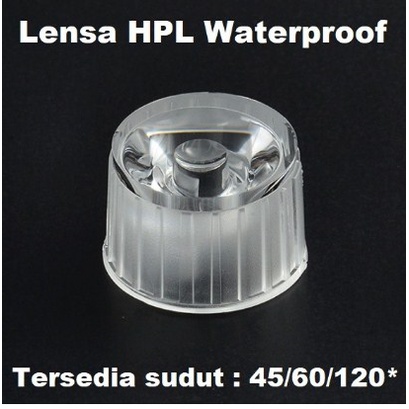 Lensa Led HPL Sudut 45 60 120 Derajat / Housing LED HPL Aquascape