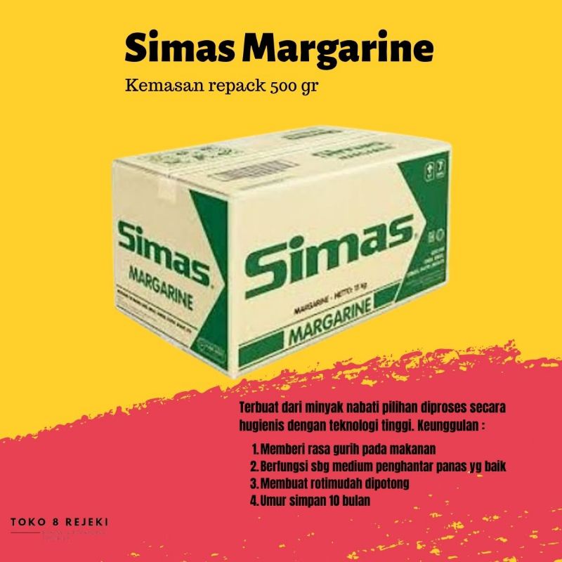 

Simas Margarine 500 gr