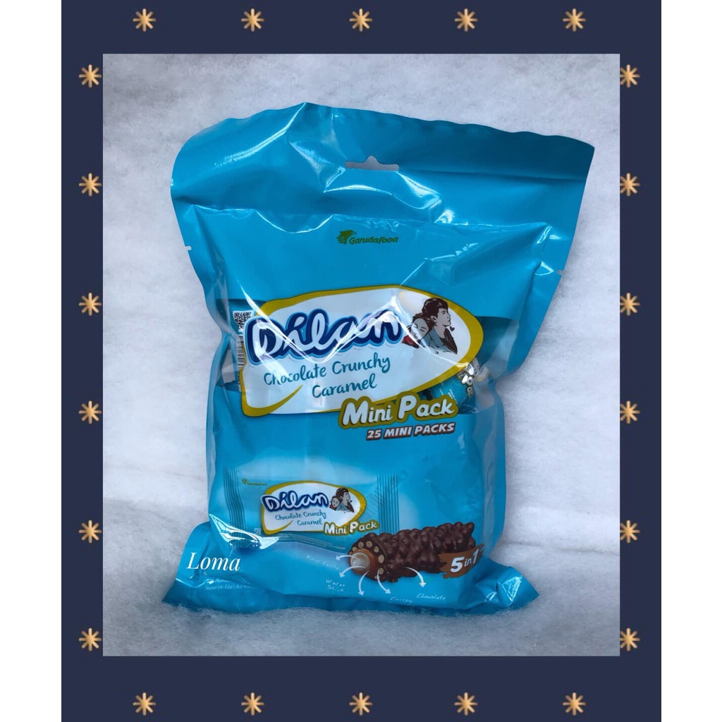 

Dilan Chocolate Crunchy Caramel Mini Pack 25pcs