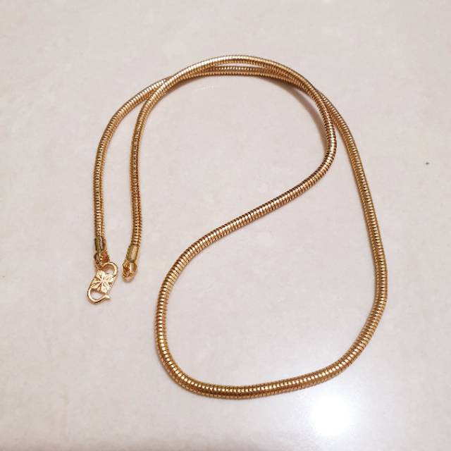 Kalung Milano uk 45cm &amp; 60cm xuping rose gold