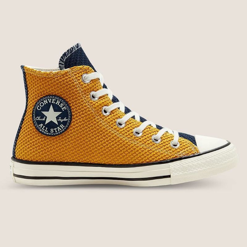 yellow chucks high top