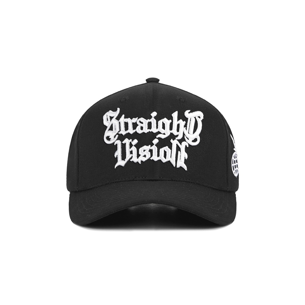Straight Vision - Topi SV Logan - Topi Fashion Distro Pria Dewasa Hitam