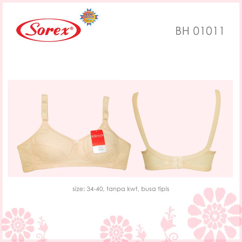 BRA BH basic 01011 TANPA KAWAT SOREX