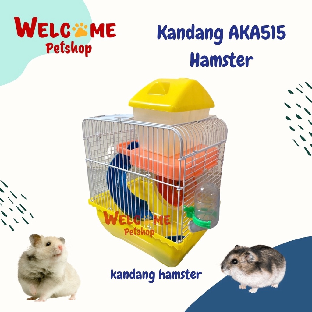 Kandang AKA515 Hamster / Kandang Hamster / Rumah Hamster