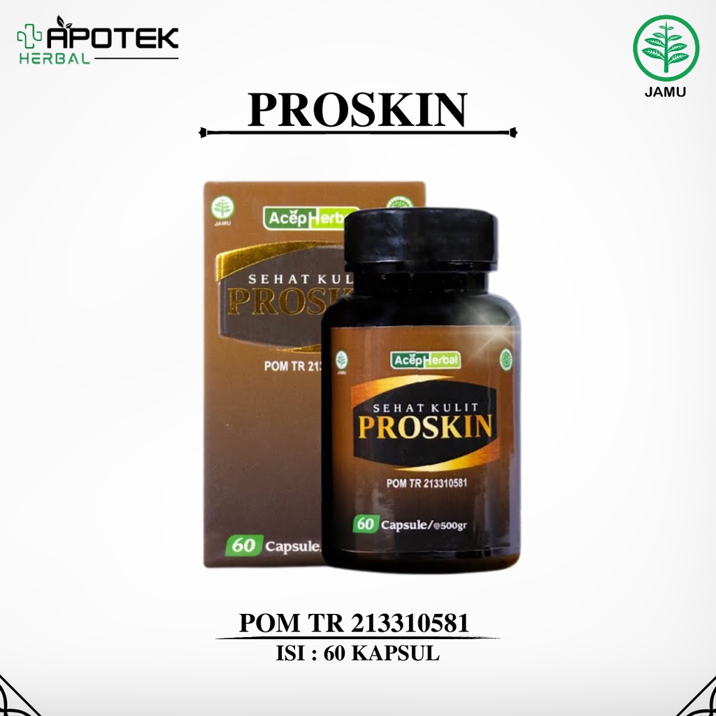 Apotek Herbal - Suplemen Kesehatan Kulit - Proskin