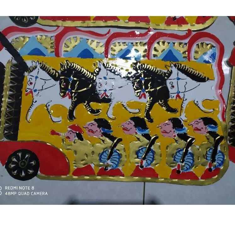 

Super Bahan wayang kulit kertas mainan anak RAMPOKAN