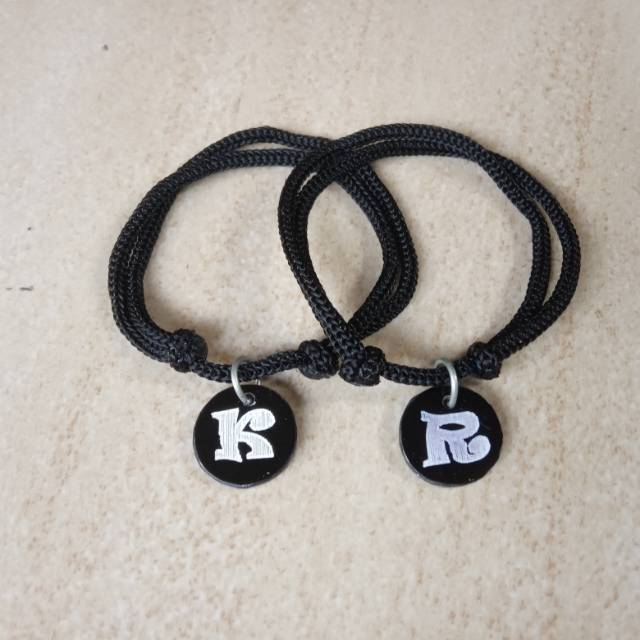 Gelang Inisial Nama Couple