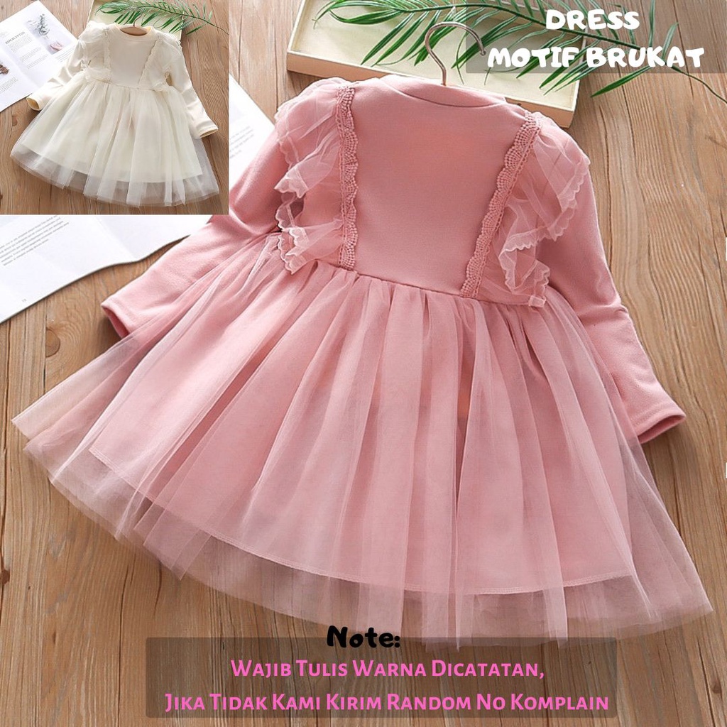 Baju Anak Perempuan Terbaru Korean Style Dress Baju Anak Perempuan Gaun Pesta Anak