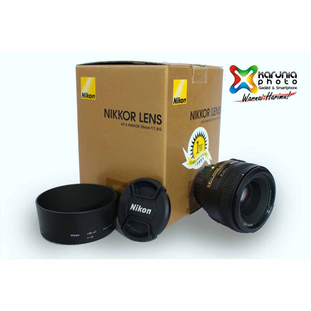LENSA NIKON 50MM F/1.8G AFS
