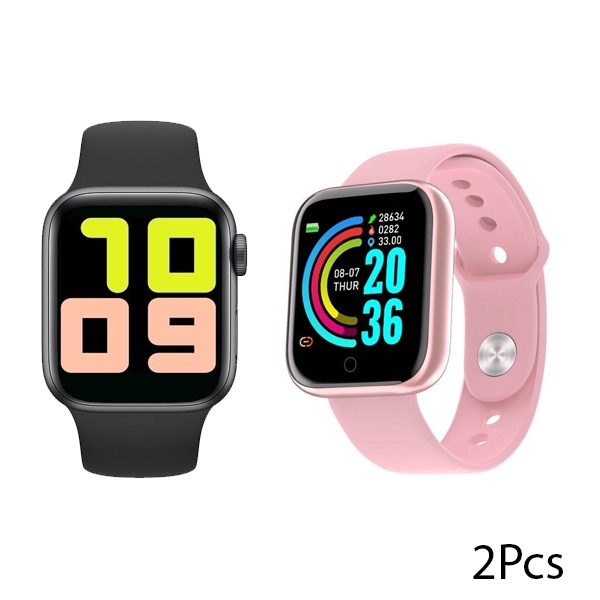 DENNOS Y68 Smart Watch Bundling T500