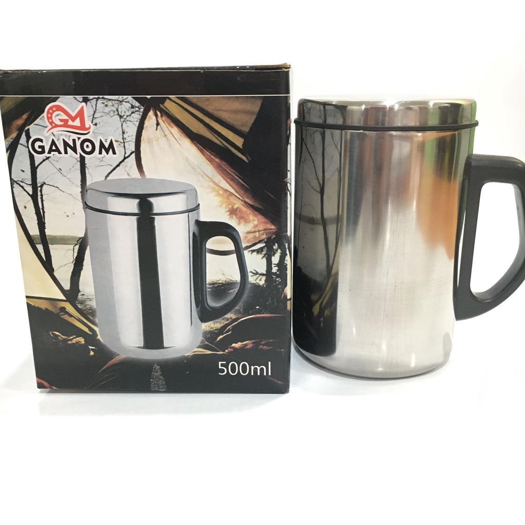 Mug Cangkir Stainless Steel 500ML - Thermos Mug Model Gelas Stainless Steel 500ML - Mug Stainless Traveling 500ML