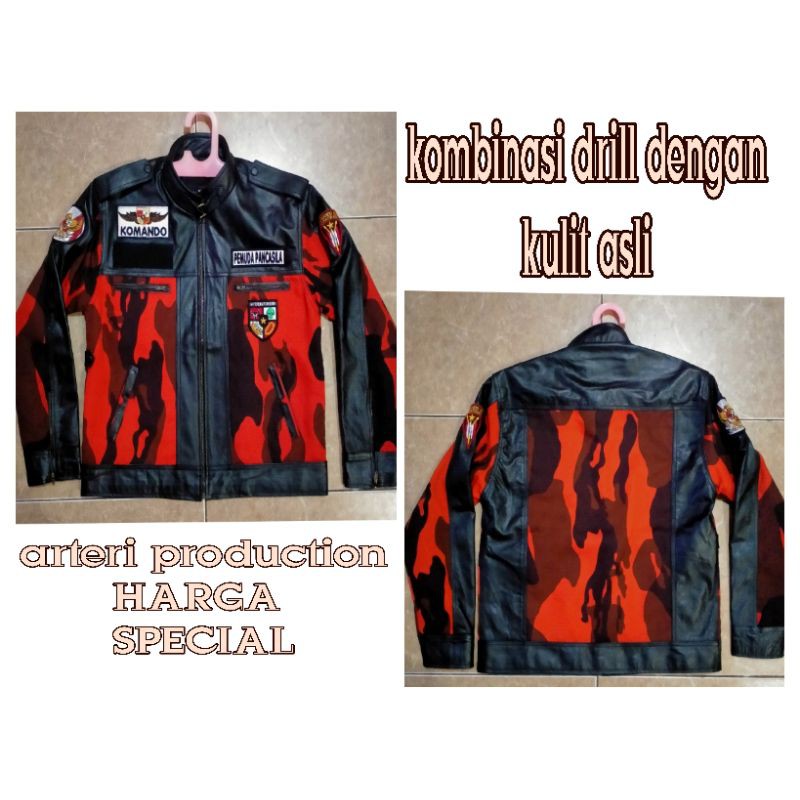 jaket kulit pemuda pancasila murah