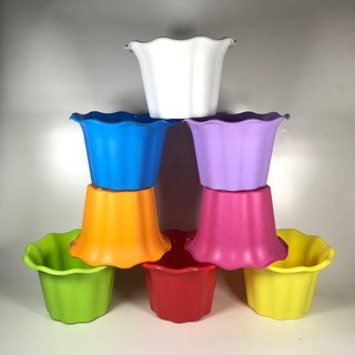 Pot Plastik Bunga Tanaman Nkt Sakura 20 Cm Warna Warni Pot Plastik Bunga Tanaman Nkt Sakura 20 Cm Warna Warni