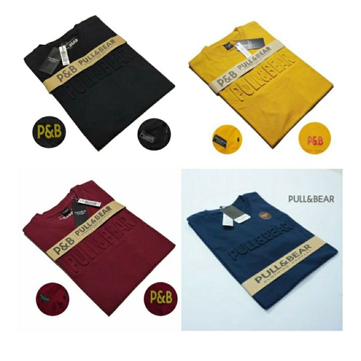 (COD) Kaos pria PULL&BEAR original