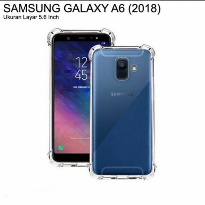 Samsung J6 2018 A6 2018 soft case silikon silicone anti crack shock