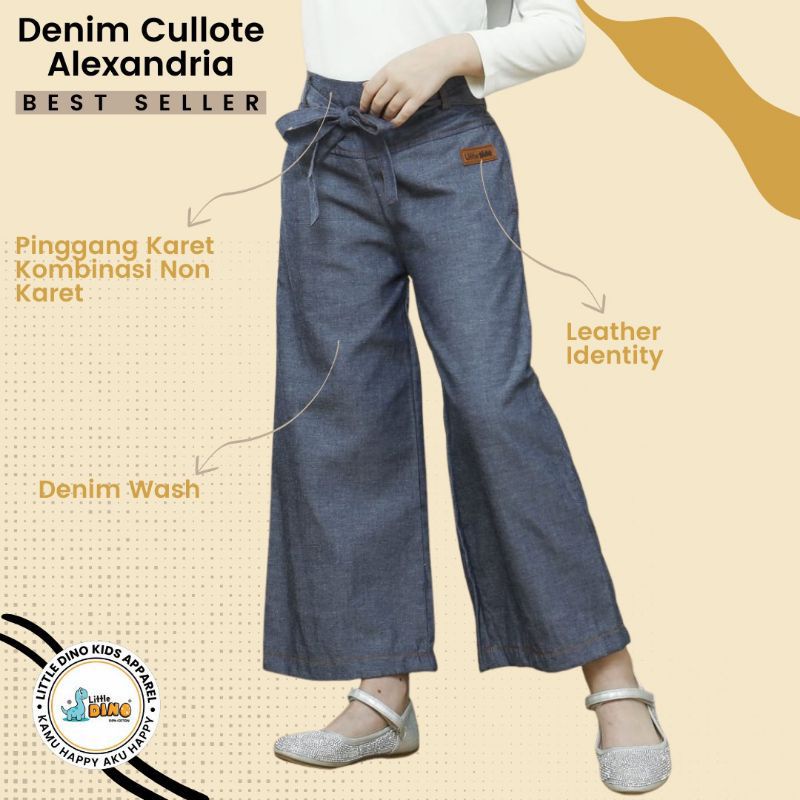 Kulot Denim Little Dino