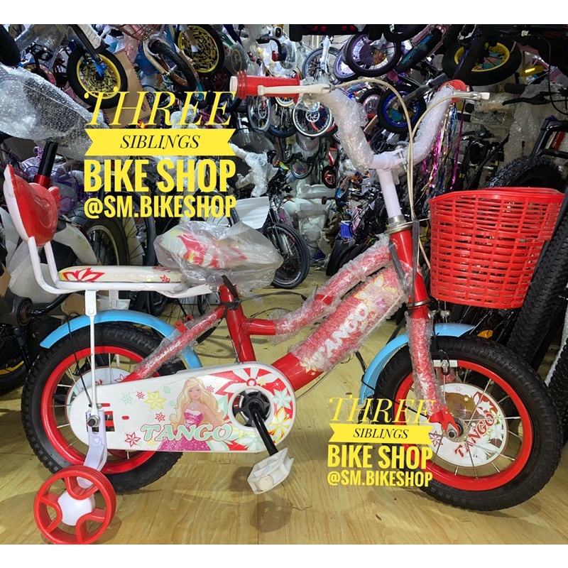 SEPEDA MINI ANAK PEREMPUAN TANGO 12 INCH BAN HIDUP ANGIN