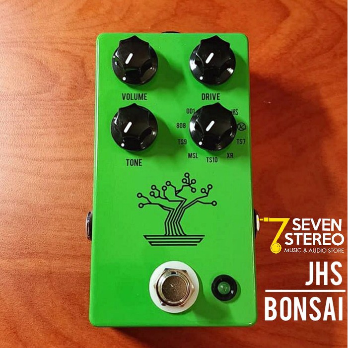 JHS PEDALS BONSAI 9 WAY SCREAMER OVERDRIVE EFFECTS PEDAL