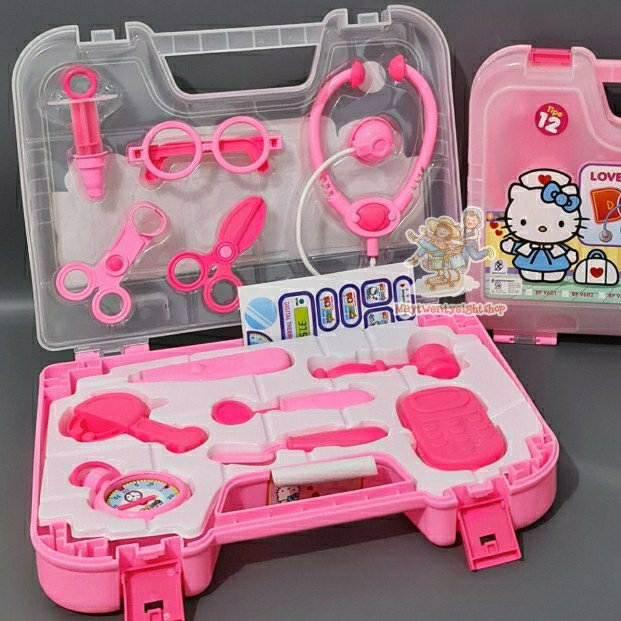 dokter-mainan- mainan dokter box kotak alat dokter dokteran hello kitty -mainan-dokter.