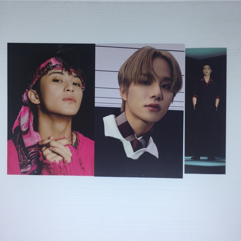 NCT 127 - Favorite Jaehyun Jungwoo Mark Postcard &amp; Bookmark