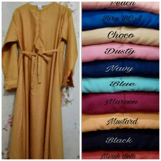 Size M Gamis BALOTELLI Lengan Rempel Kancingl Shopee Size M Gamis BALOTELLI Lengan Rempel Kancingl Shopee