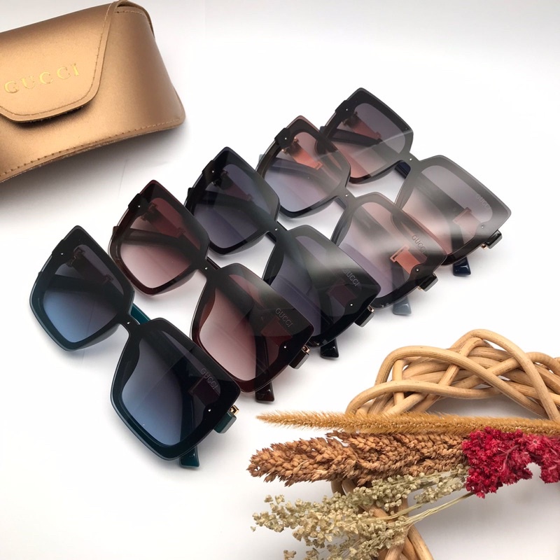 Termurah se-Shopee Kacamata Fashion Kaca Mata Sunglass Wanita LV 3331