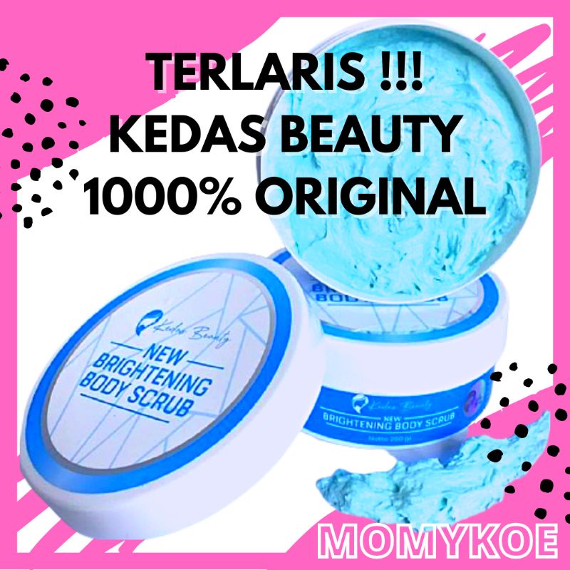 [ OFFICIAL STORE ] TERLARIS ASLI RESMI PAKET BODY SCRUB KEDAS BEAUTY ORIGINAL BPOM SEPAKET Sabun Bod