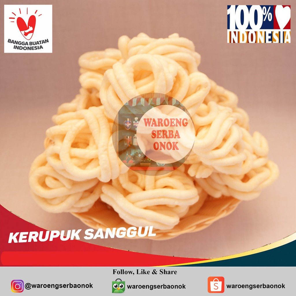 

Kerupuk Ikan Palembang Sanggul 200 GRAM