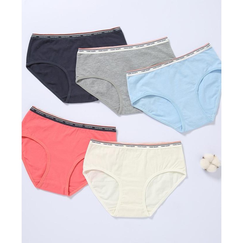 Panty Pack (Celana Dalam) Young Hearts Cotton Logo Classic Y20-B00564M