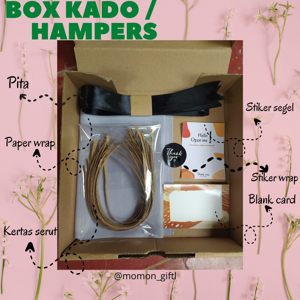 

BOX KADO/BOX HAMPERS/GIFT BOX/KOTAK KADO/KOTAK HADIAH/BOX ULANG TAHUN