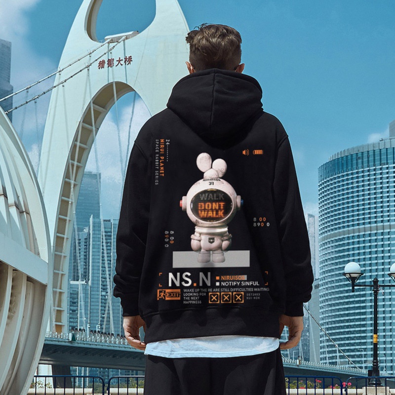 Jaket Sweeter Hoodie Pria Hip Hop Harajuku Jacket Sweater Hoddie Hiphop Laki Laki Sweter Hudy Cowok 