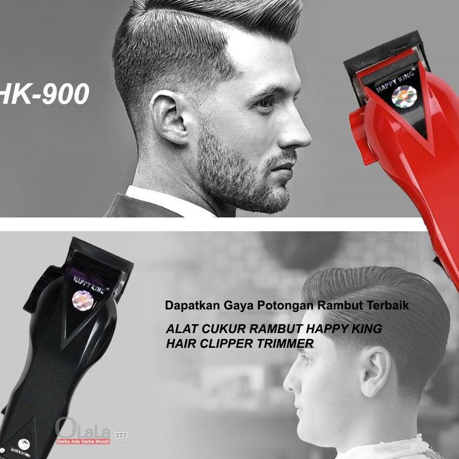 ✴ Mesin Alat Cukur Rambut Listrik Terbaik Happy King Hk-900 - Potong Pangkas Hair Clipper ✦