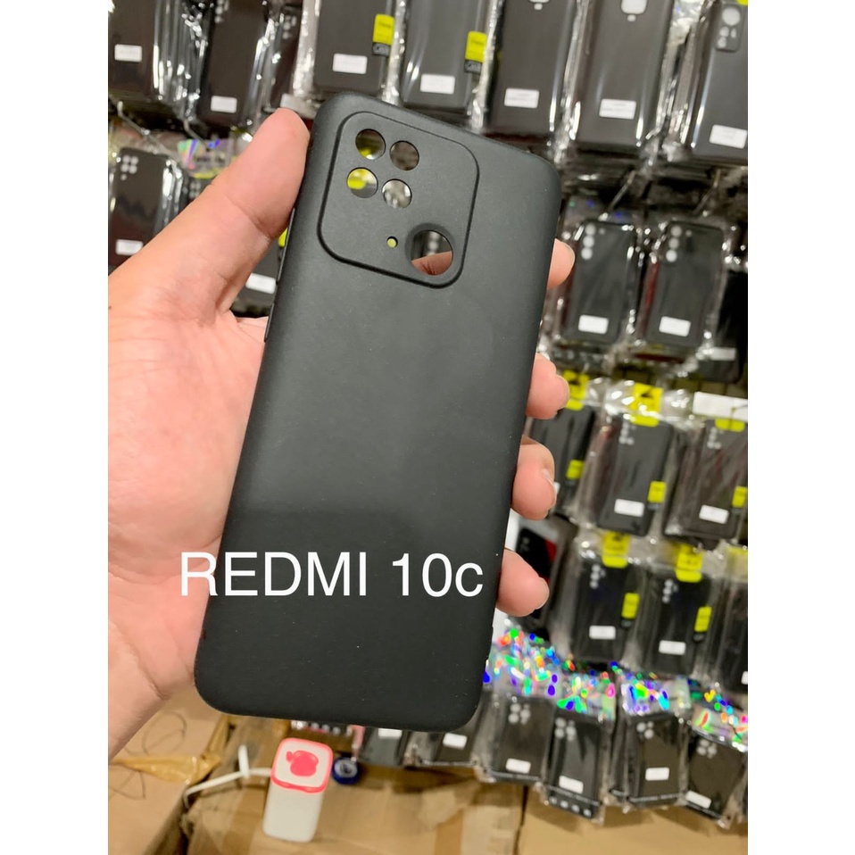 Xiaomi Redmi 10C 6.71&quot; Case Aero Black Macaron Clear Anti Shock Slim fit Anti Selip Anti Crack OEM AUTOFOCUS