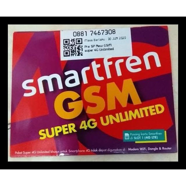 Kartu Perdana Smartfren UNLIMITED BIG SALE