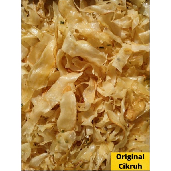 Keripik Kriwil pedas aroma daun jeruk&amp;original